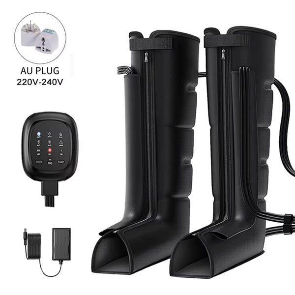 Air Compression Circulation Leg Massage Air Pressure Recovery Boots Power Pump Lymphatic Drainage Device Professional Athletes