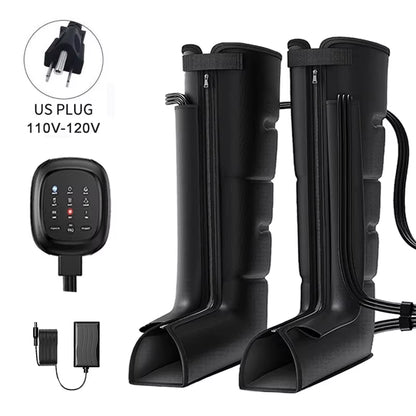 Air Compression Circulation Leg Massage Air Pressure Recovery Boots Power Pump Lymphatic Drainage Device Professional Athletes