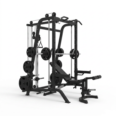 Home Gym Smith Machine Cable Crossover Weightlifting Sports Training